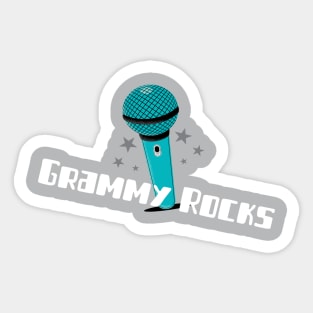 GRAMMY ROCKS Sticker